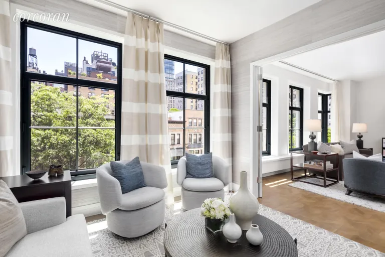 New York City Real Estate | View 207 West 79th Street, 5A | wall of windows  | View 3