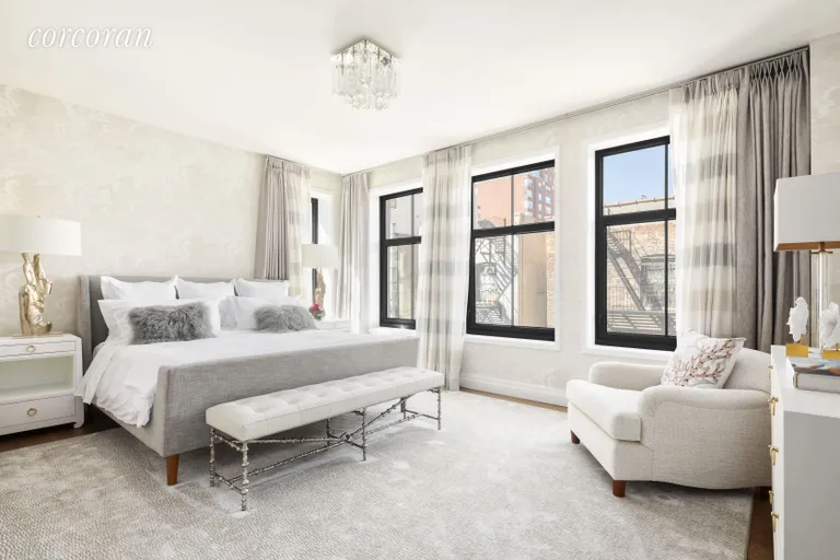 New York City Real Estate | View 207 West 79th Street, 5A | enormous 18 ft corner Master Bedroom suite | View 6