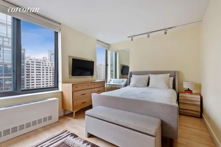 New York City Real Estate | View 300 East 85th Street, 1406 | King Size Bedroom | View 3