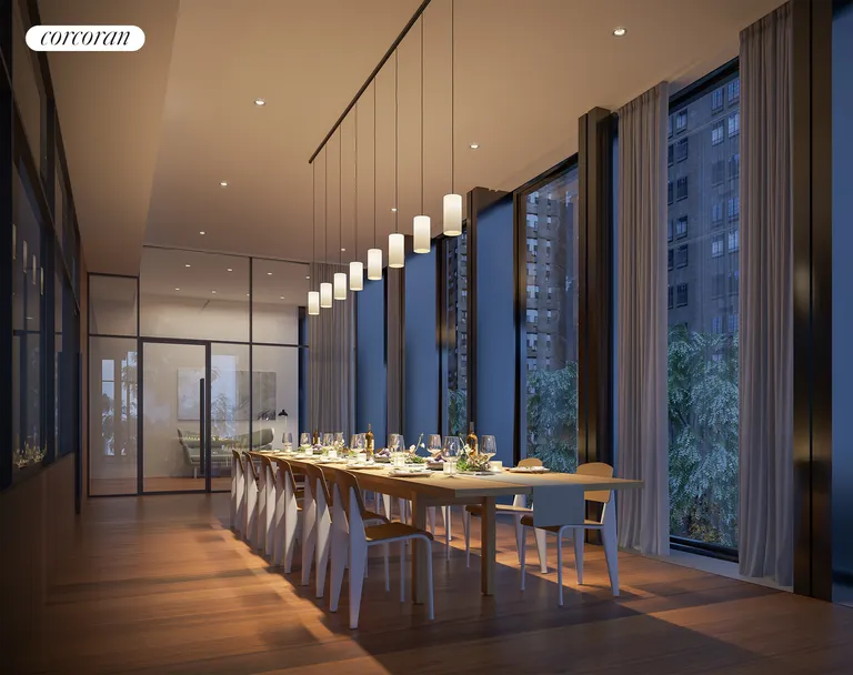 New York City Real Estate | View 695 First Avenue, 34J | Private Dining / Conference Room | View 13