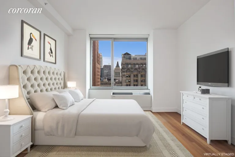 New York City Real Estate | View 30 West Street, PH2C | SPACIOUS MASTER BEDROOM | View 4