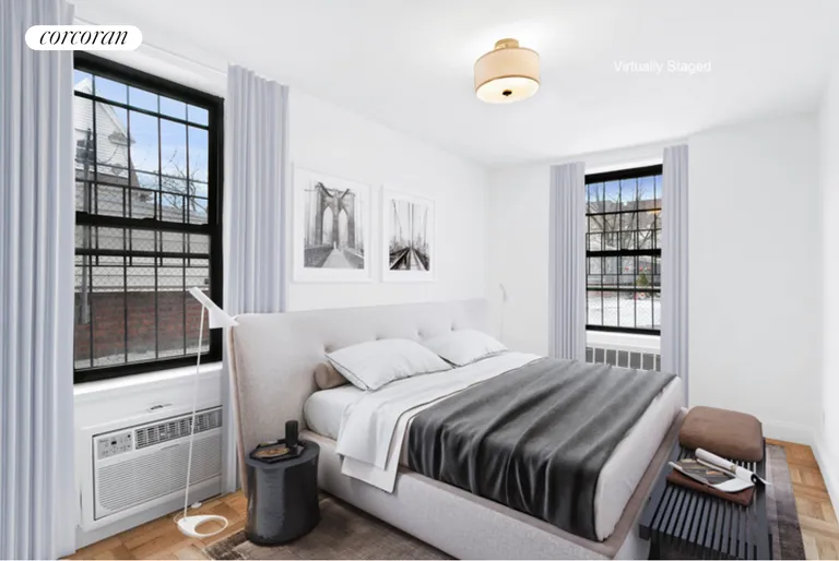 New York City Real Estate | View 415 Beverly Road, 1G | Bedroom 2 | View 9