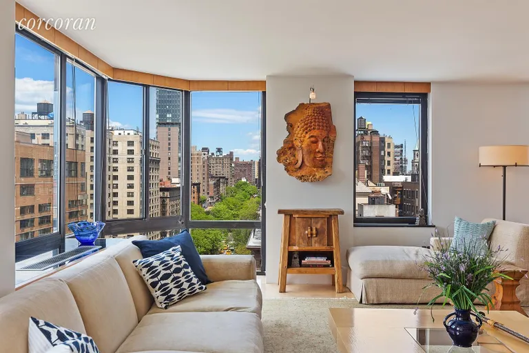New York City Real Estate | View 215 West 95th Street, 11LM | Great Room | View 10