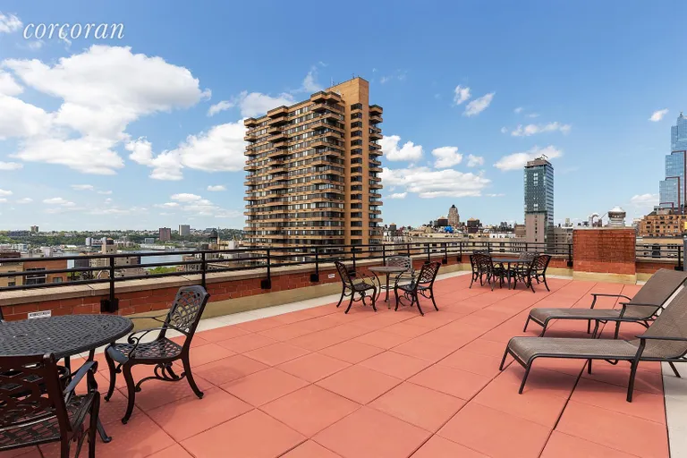 New York City Real Estate | View 215 West 95th Street, 11LM | Roof Deck | View 11
