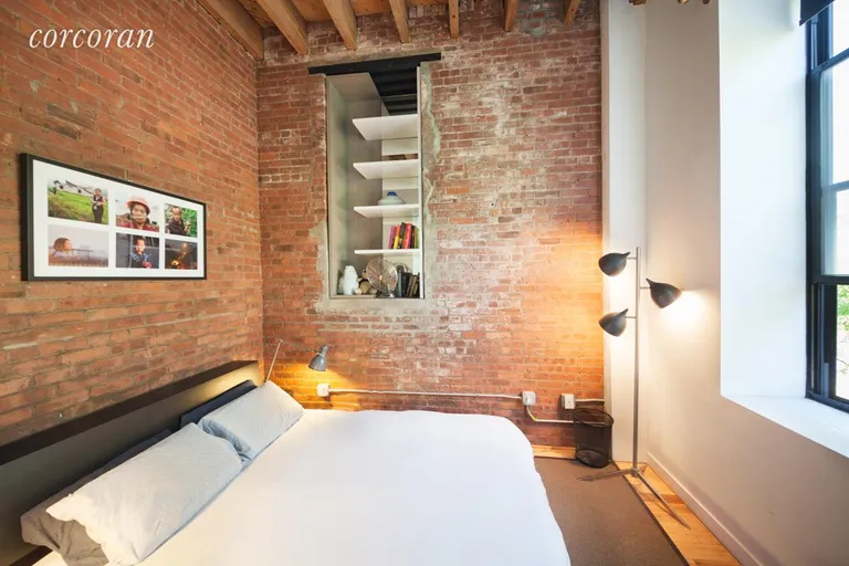 New York City Real Estate | View 130 JACKSON STREET, 2A | Alcove Bedroom Fits Queen | View 3
