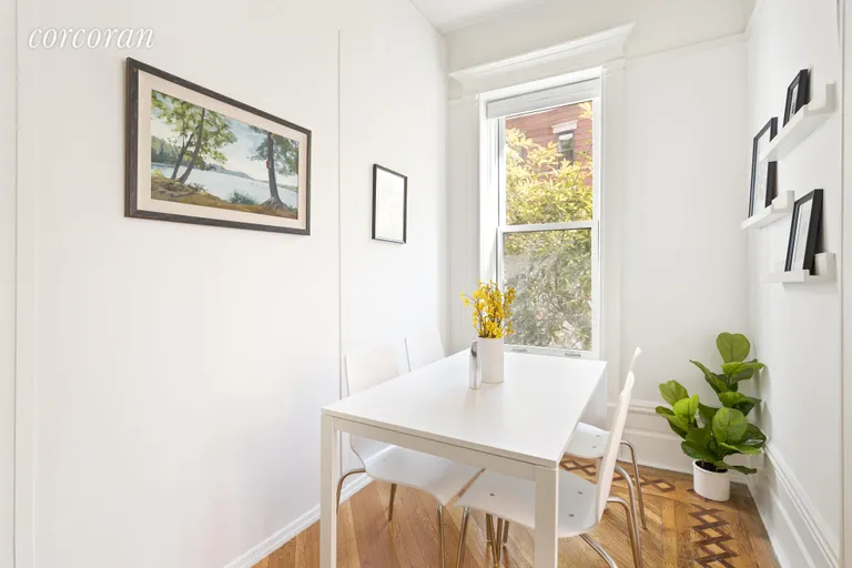 New York City Real Estate | View 530 1st Street, 2 | Darling dining room off the living room | View 3
