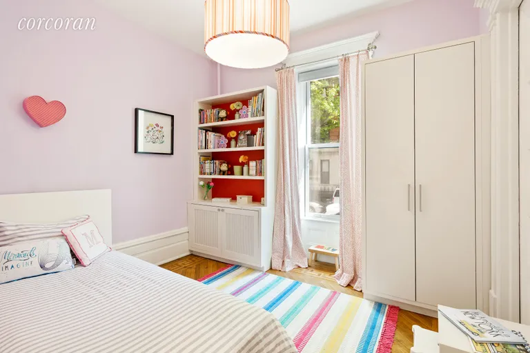 New York City Real Estate | View 530 1st Street, 2 | Second bedroom with lovely built-ins | View 5