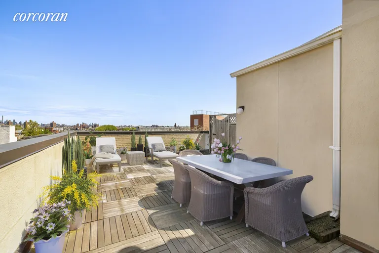 New York City Real Estate | View 375 Lincoln Place, 4E | Private Outdoor Space | View 4