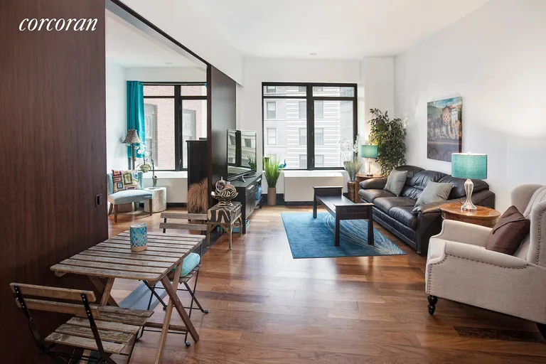 New York City Real Estate | View 40 Broad Street, 14E | 2 Beds, 2 Baths | View 1