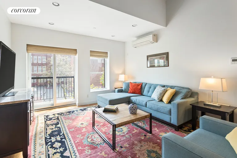 New York City Real Estate | View 379 Prospect Avenue, 3C | Balcony overlooking PS 10 | View 2