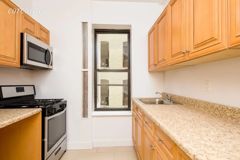 New York City Real Estate | View 608 West 188th Street, 42 | Windowed Kitchen | View 7