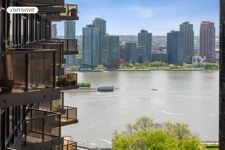 New York City Real Estate | View 100 United Nations Plaza, 29D | View from south balcony to East River and LIC | View 9