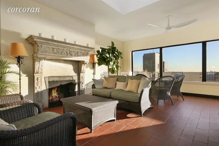 New York City Real Estate | View 1 Pierrepont Street, 2 A | Residents' Rooftop Solarium | View 11