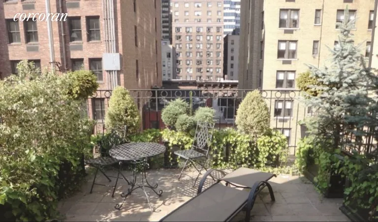 New York City Real Estate | View 119 East 38th Street | North facing garden terrace | View 11