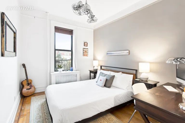 New York City Real Estate | View 412 8TH AVENUE, 3C | Well Sized Master Bedroom Overlooking Gardens  | View 4