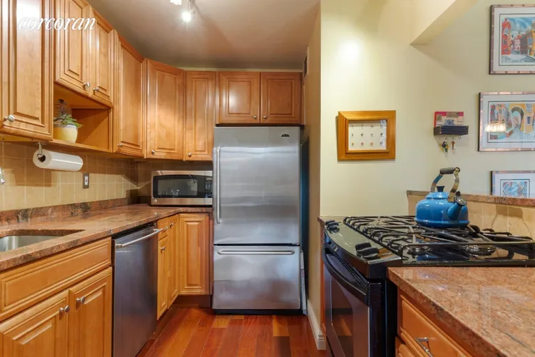 New York City Real Estate | View 1 TIFFANY PLACE, 1H | Spacious Kitchen | View 4