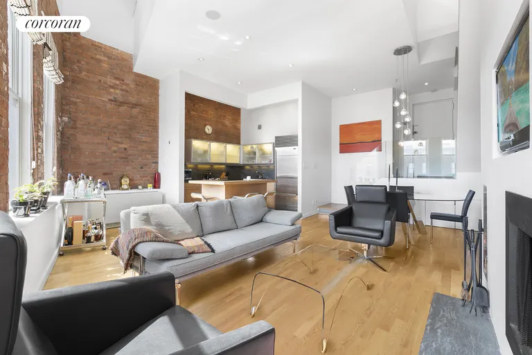 New York City Real Estate | View 571 Hudson Street, PH6A | 2 Beds, 1 Bath | View 1