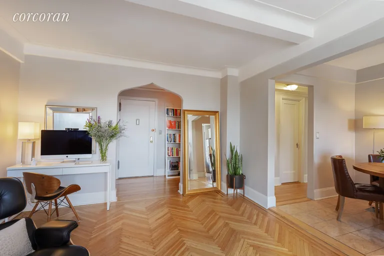 New York City Real Estate | View 233 West 99th Street, 16C | Living and Dining Rooms | View 2