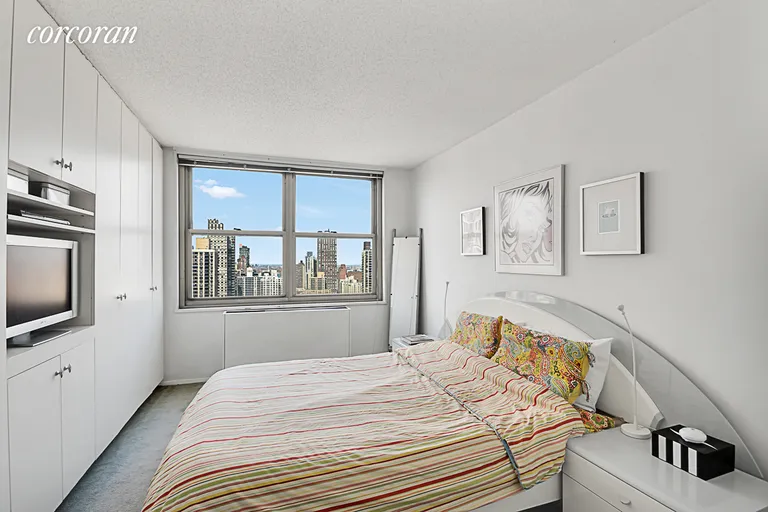 New York City Real Estate | View 301 East 79th Street, 31G | Spacious bedroom with Spectacular Views | View 3