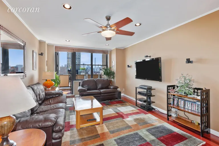 New York City Real Estate | View 301 East 87th Street, 25F | Living Room | View 7