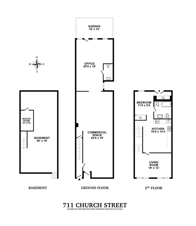 711 Church Avenue | floorplan | View 9