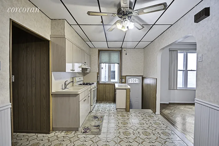 New York City Real Estate | View 6617 Duryea Court | 1st fl massive kitchen | View 11