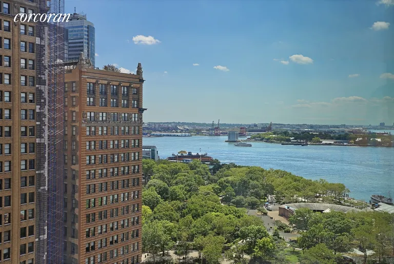 New York City Real Estate | View 30 West Street, 22C | View Southeast | View 5