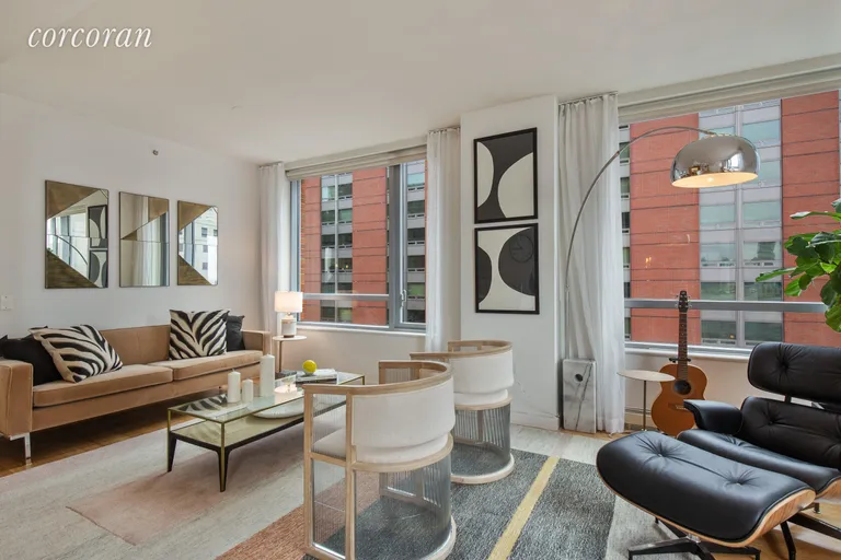 New York City Real Estate | View 2 River Terrace, 9D | 2 Beds, 2 Baths | View 1