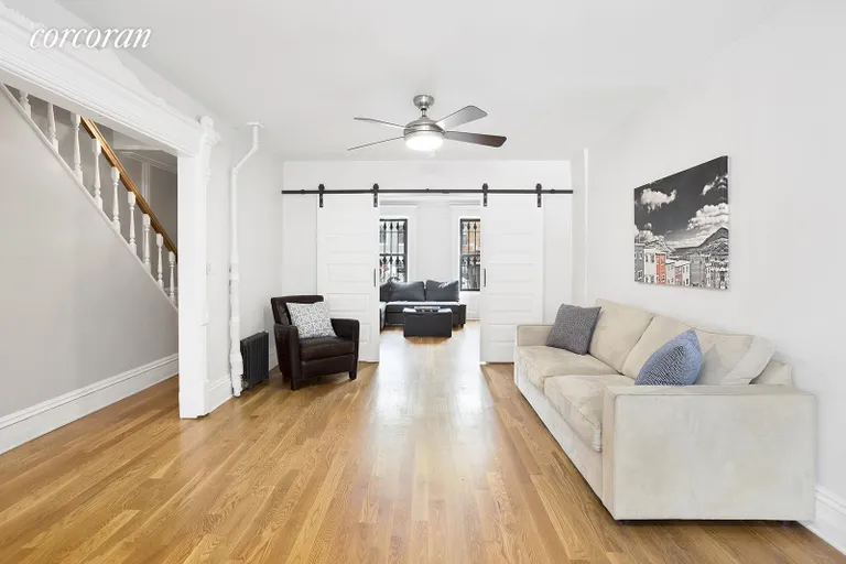 New York City Real Estate | View 585 Hancock Street, 1 | Expansive living room | View 2