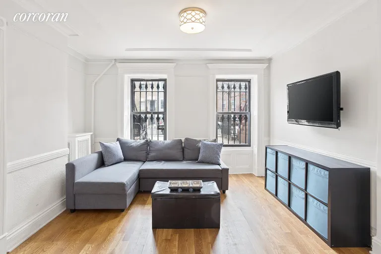 New York City Real Estate | View 585 Hancock Street, 1 | Media room, which could be a 4th bedroom | View 4