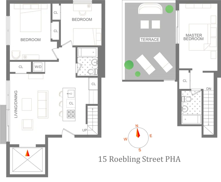 15 Roebling Street, PHA | floorplan | View 7