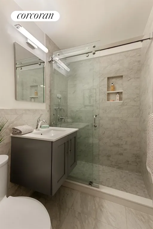 New York City Real Estate | View 225 East 57th Street, 4D | Master Bathroom | View 5