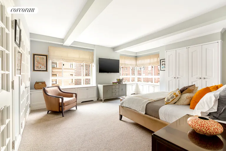 New York City Real Estate | View 411 West End Avenue, 7AB | Corner Master Bedroom | View 4