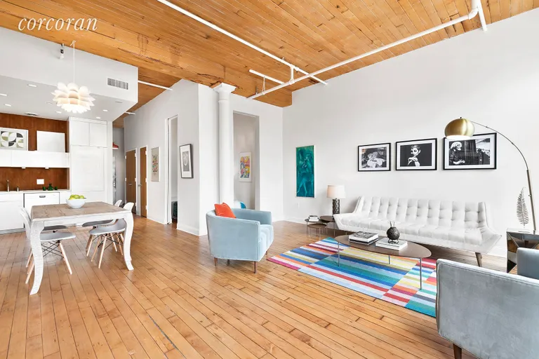 New York City Real Estate | View 138 Broadway, 4F | Over 11' ceilings | View 5
