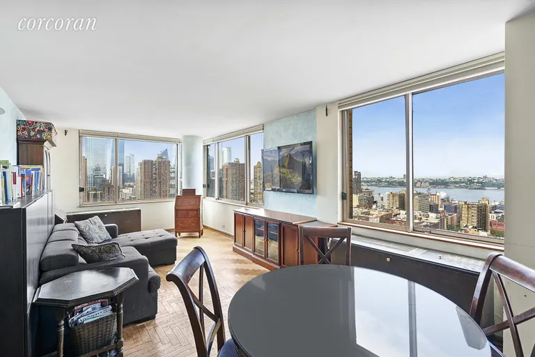 New York City Real Estate | View 350 West 50th Street, 29E | 2 Beds, 2 Baths | View 1