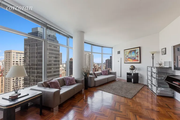 New York City Real Estate | View 250 East 54th Street, 28B | 1 Bed, 1 Bath | View 1