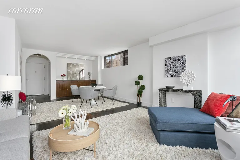 New York City Real Estate | View 222 West 14th Street, 7B | Dining Area with Bar | View 3