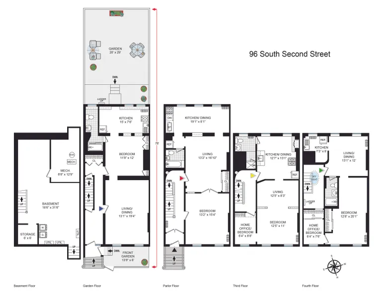 96 South 2nd Street | floorplan | View 6