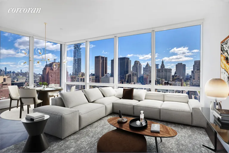 New York City Real Estate | View 111 Murray Street, 24A | 2 Beds, 2 Baths | View 1