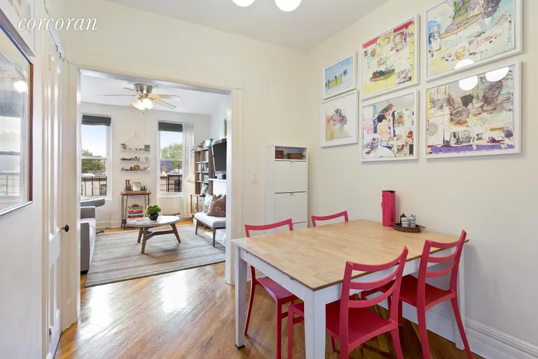 New York City Real Estate | View 233 12th Street | Third floor rental dining room | View 10