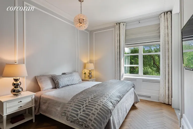 New York City Real Estate | View 51 West 81st Street, 3G | Master Bedroom with Museum Park Views | View 5