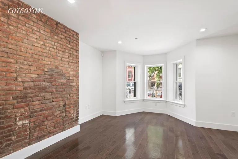 New York City Real Estate | View 684 Decatur Street, 2 | Large living room with bay windows! | View 2