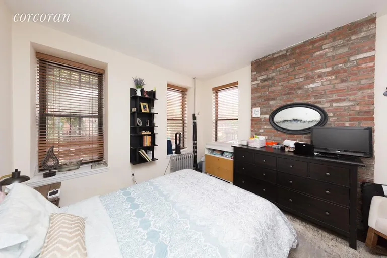 New York City Real Estate | View 2 Lincoln Place, 2F | Bedroom 1 has closets and 3 windows | View 12