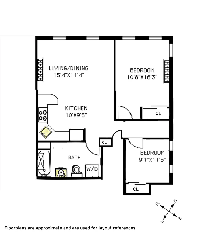 2 Lincoln Place, 2F | floorplan | View 19