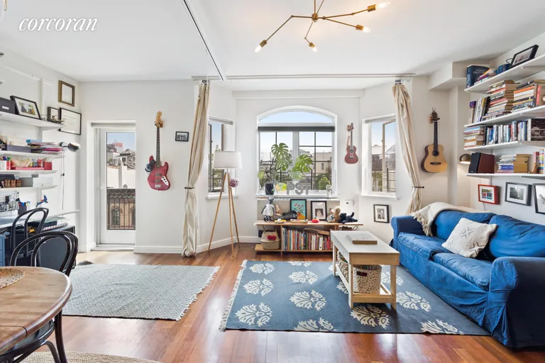 New York City Real Estate | View 354 2Nd Street, A-5A | 2 Beds, 1 Bath | View 1