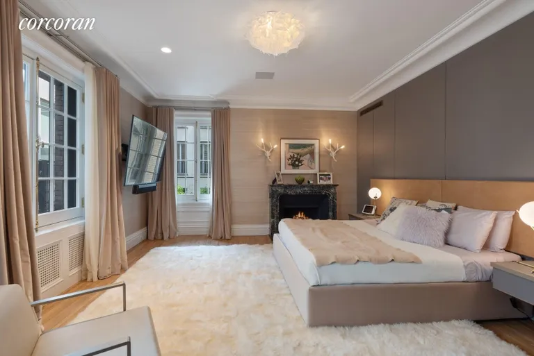 New York City Real Estate | View 35 East 68th Street, 3/4 | Sumptuous Master Bedroom with En-Suite Bath | View 5