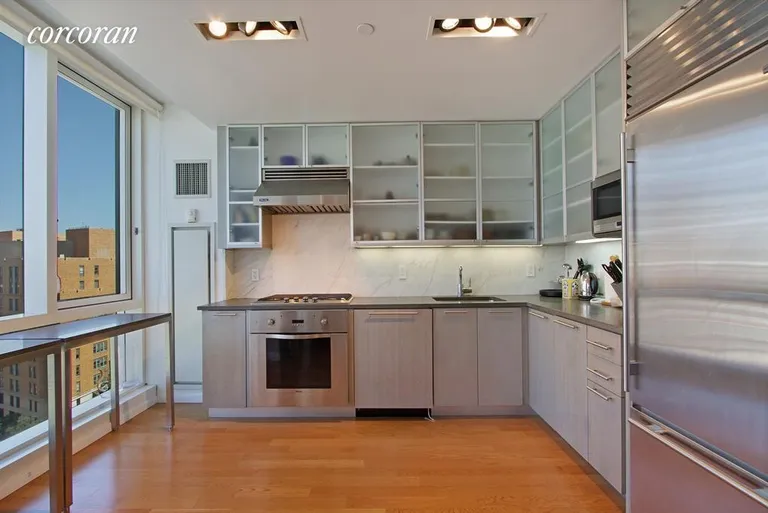 New York City Real Estate | View 200 Chambers Street, 15B | Kitchen | View 2