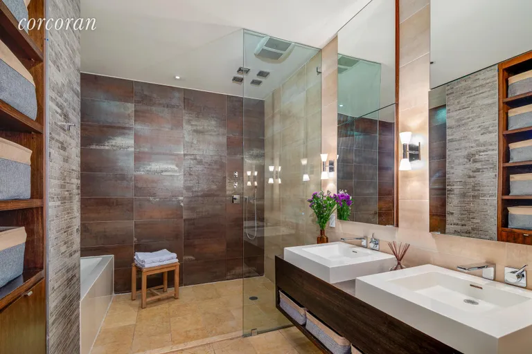 New York City Real Estate | View 137 Duane Street, 2EE | Spa like Master Bathroom | View 7