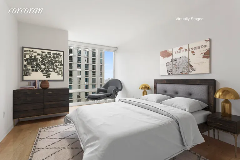 New York City Real Estate | View 247 West 46th Street, 1502 | A serene master suite!  | View 4