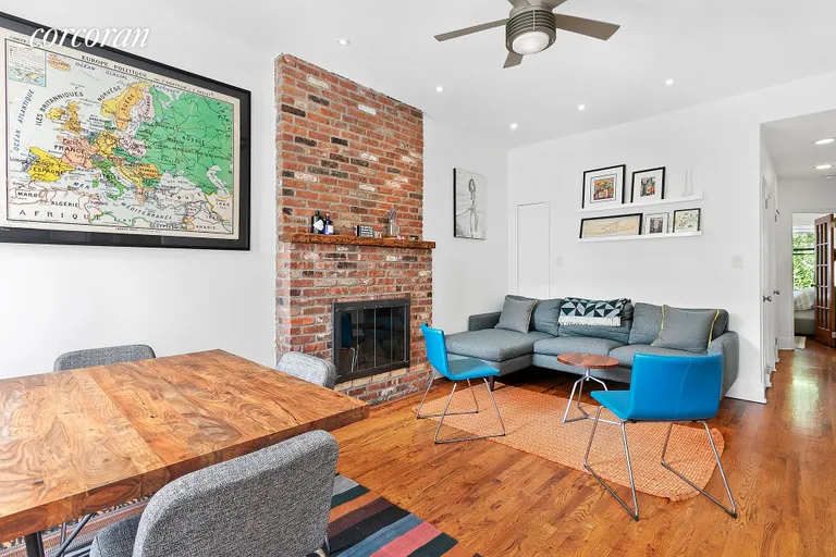 New York City Real Estate | View 403 3rd Street, 3 | Wood Burning Fireplace | View 2